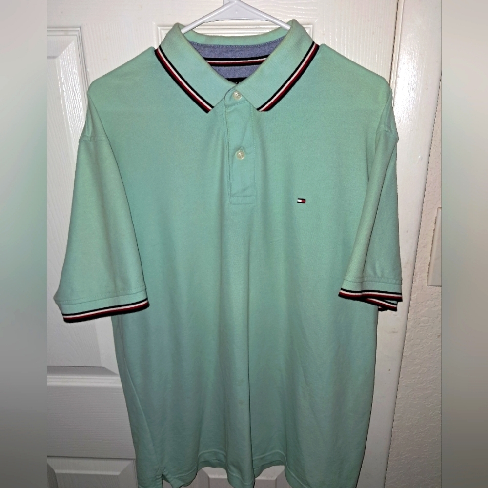 1x Tommy hilfiger color teal
